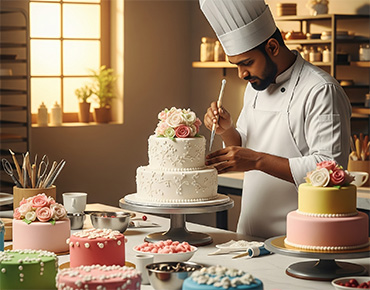 Fondant Cake Making and Decoration